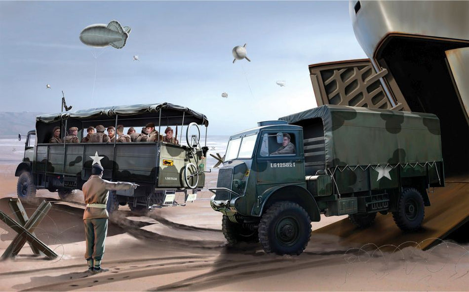 Airfix 1:76 Scale Bedford QLD/QLT Trucks