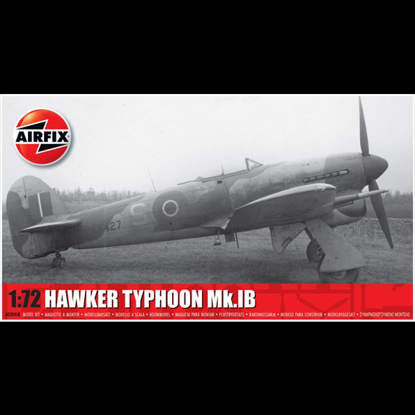 Airfix 1:72 Scale Hawker Typhoon Mk.IB