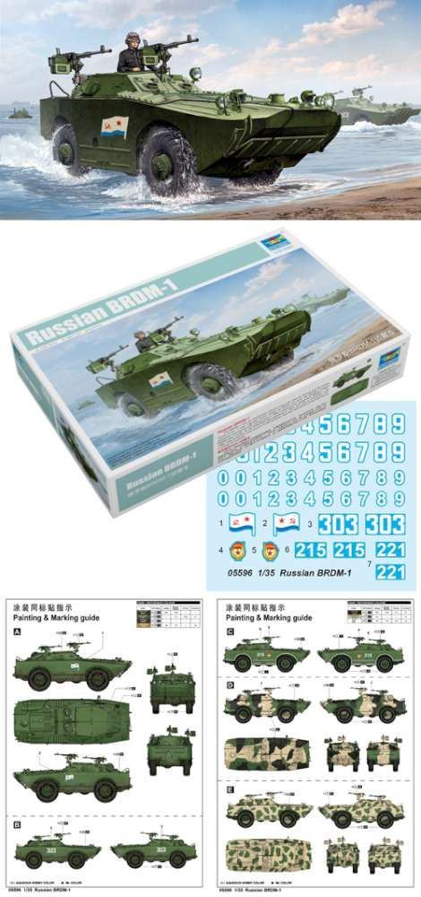 Trumpeter 1:35 Scale BRDM-1