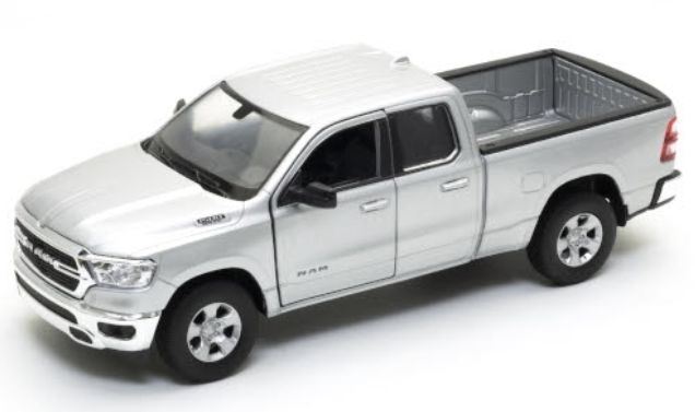 Welly 1:24 Scale Dodge RAM 1500 Silver 2019