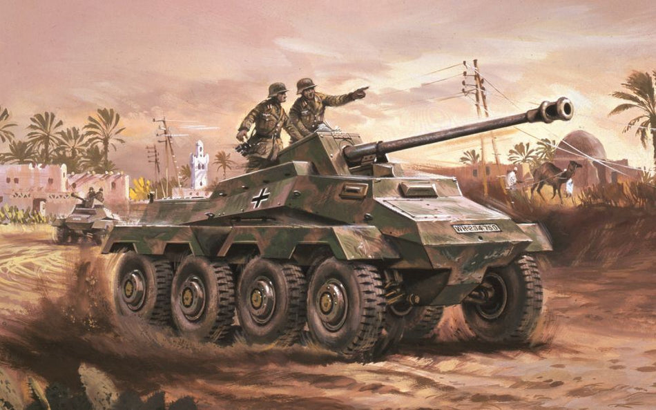 Airfix 1:76 Scale SDKFz.234 Armoured Car