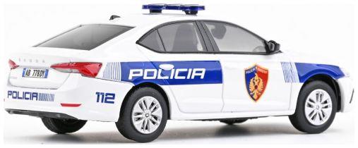Abrex 1:43 Scale Skoda Octavia IV 2020 Police Albania