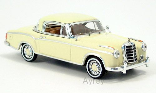 Vitesse 1:43 Scale Mercedes-Benz 220 SE Coupe Cream 1958