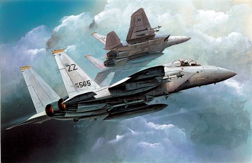 Academy Plastic Kits 1:144 Scale F-15C Eagle