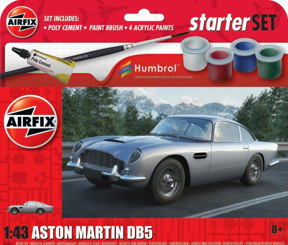 Airfix 1:43 Scale Starter Set - Aston Martin DB5