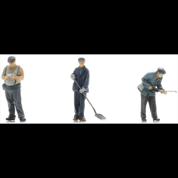 Artitec 1:87 Scale Depot Personnel Putz (3x) (DB) Ready-Made Figures
