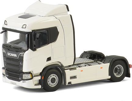 Wsi Scania R Normal CR20N 4x2, white  1:50 Scale