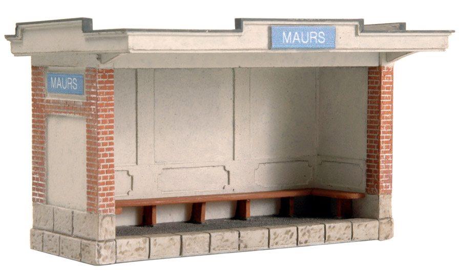 Artitec 1:87 Scale French waiting shelter Kit (Unpainted)
