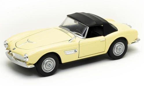 Welly 1:24 Scale BMW 507 Beige Closed