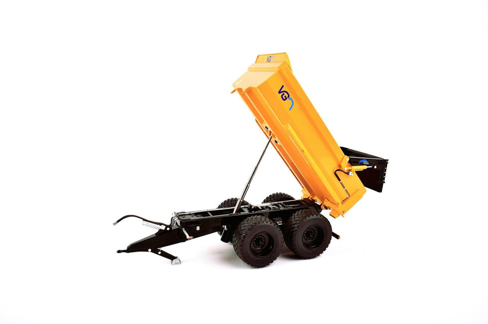 AT Collections  1/32nd Scale VGM Rocky 24 Tipper Trailer
Yellow-Black Edition
Ltd 999pcs