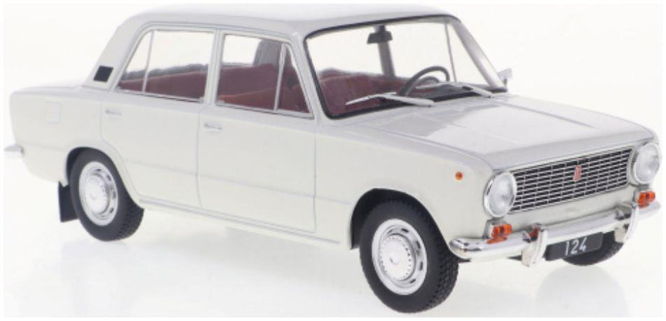 Whitebox 1:24 Scale Fiat 124 White
