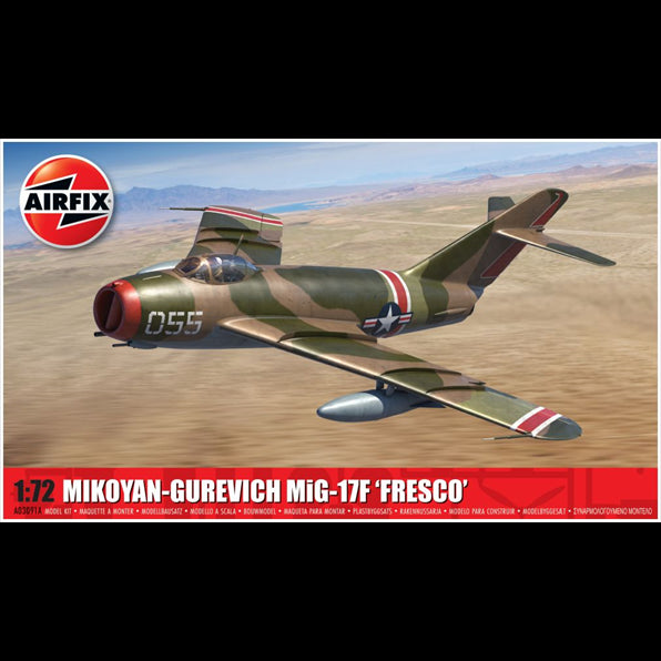 Airfix 1:72 Scale Mikoyan-Gurevich MiG-17F 'Fresco'