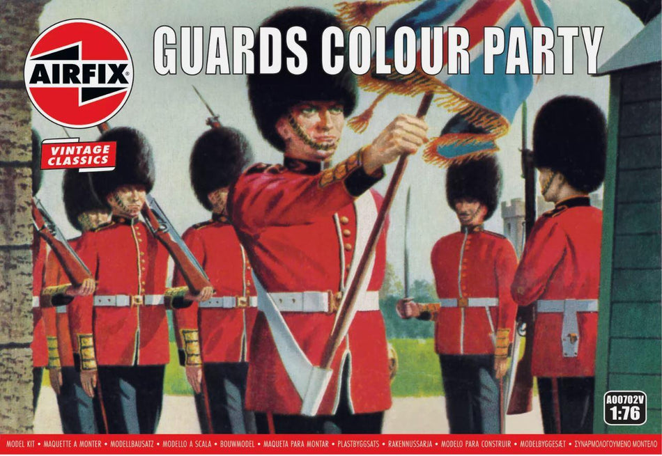 Airfix A00702V 1/76 Scale Guards Colour Party Plastic Kit