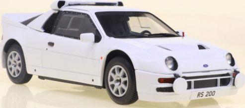 Whitebox 1:24 Scale Ford RS 200 White 1984