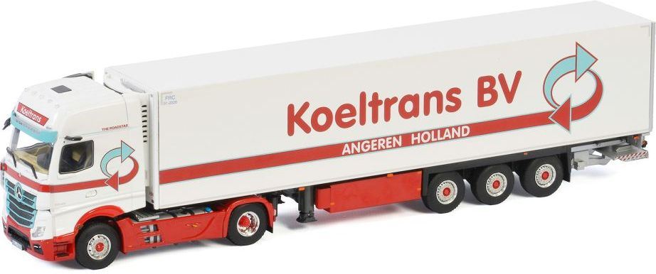 Wsi Mercedes Benz Actros Giga Space 4X2 Trailer Koeltrans Angeren BV 1:50 Scale