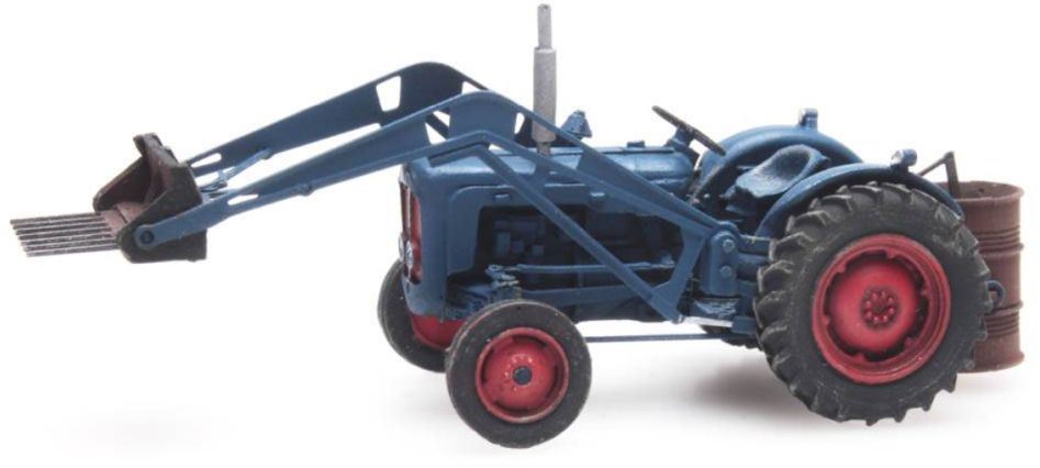 Artitec 1:87 Scale Tractor Ford With Frontloader 1:87 Ready-Made, Painted