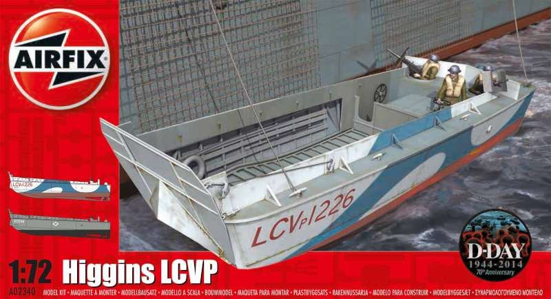 Airfix 1:72 Scale Higgins LCVP
