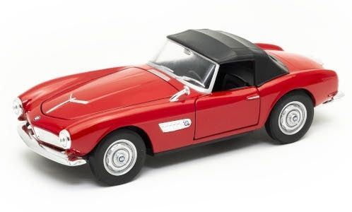 Welly 1:24 Scale BMW 507 Red Closed