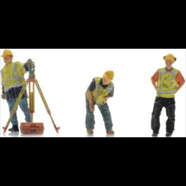 Artitec 1:87 Scale Track Surveyors w/Theodolite Post-1990