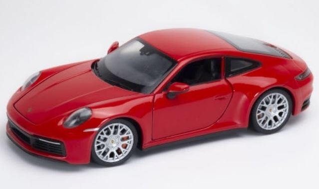 Welly 1:24 Scale Porsche 911 Carrera 4S Red