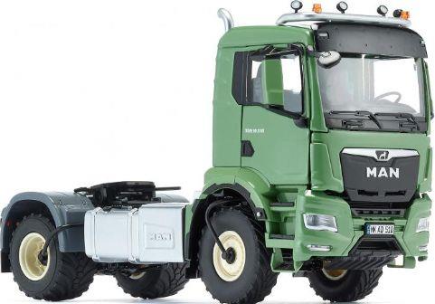 Wiking  1/32rd Scale Man Tgs 18.510 4X4 Bl 2 Axle Truck - Green