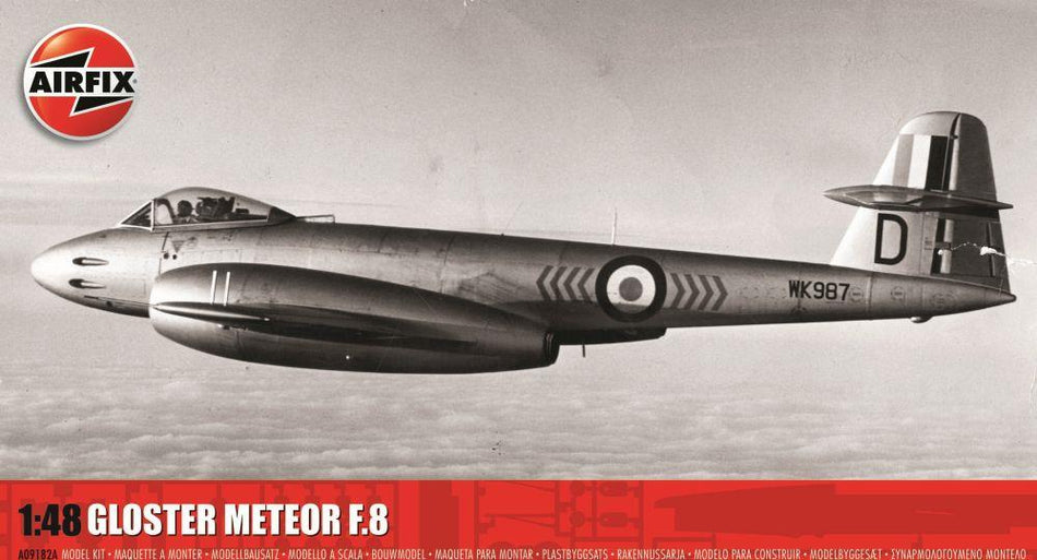 Airfix 1:48 Scale Gloster Meteor F.8