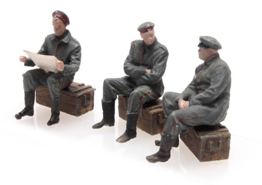 Artitec 1:87 Scale Resting German Soldiers WWI 1:87 Ready-Made, Painted
