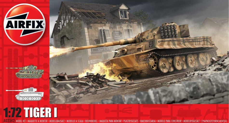 Airfix 1/72 Scale WW2 German Tiger 1 Tank  A02342