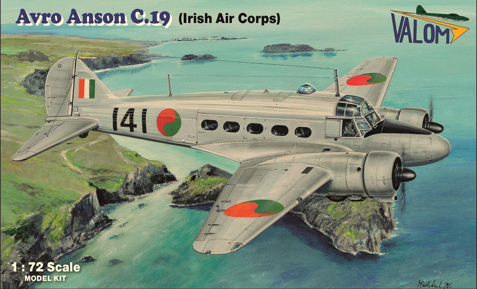 VALOM 72168 1/72 Scale Avro Anson C.19 (Irish Air Corps due late NOV 2024