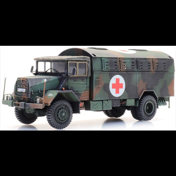 Artitec 1:87 Scale BRD Man 630 L2 A Fernmelde U. Krkw Gr 1:87 Resin Kit, Unpainted