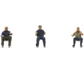 Artitec 1:220 Scale Tractor Drivers (3x) Ready-Made Figures