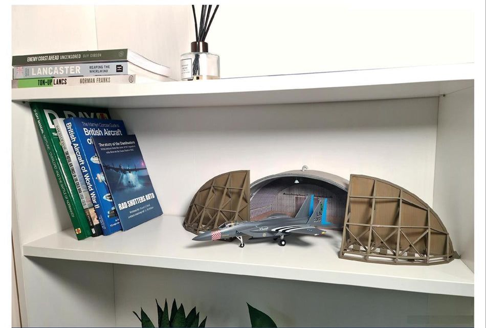 1:72 Scale Low Relief Hardened Aircraft Shelter