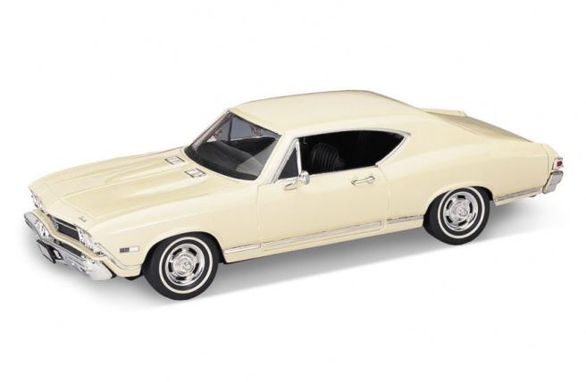 Welly 1:24 Scale Chevrolet Chevelle SS 396 1968 - Beige