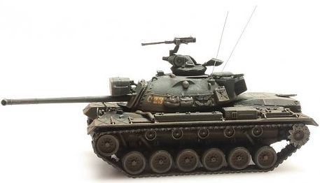 Artitec 1:87 Scale US M48 A2 Combat Ready Vietnam War 1:87 Ready-Made, Painted