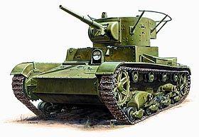 Zvesda Kits 1:35 Scale T-26