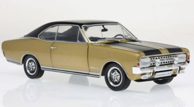 Whitebox 1:24 Scale Opel Commodore A GS/E Coupe Gold/Black