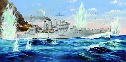 Trumpeter 1:350 Scale HMS Cornwall