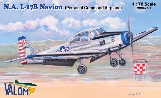 Valom 1:72 Scale L-17B Navion Personel (MacArthur/Rigway)
