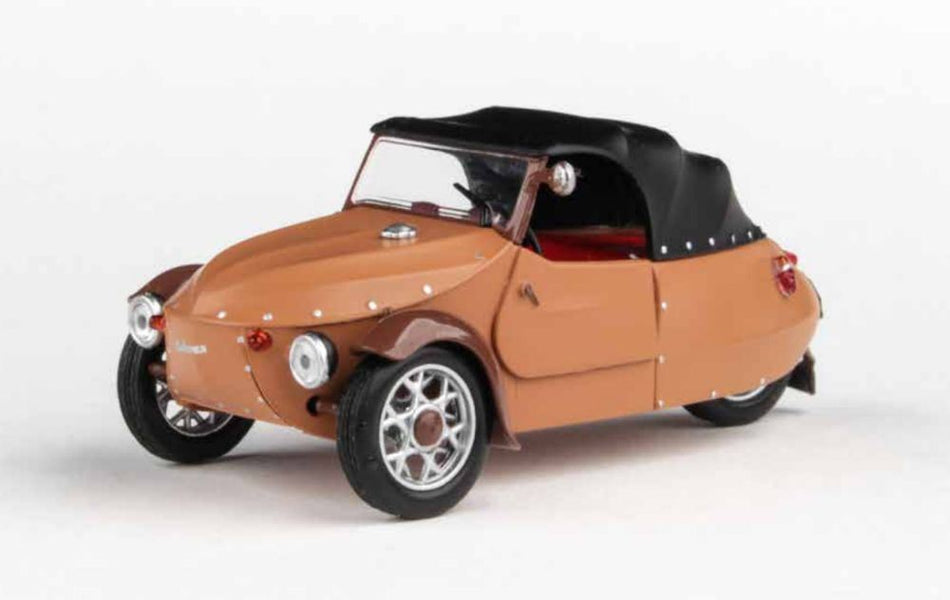 Abrex 1:43 Scale Velorex 16/350 1966 Beige/Black/Brown