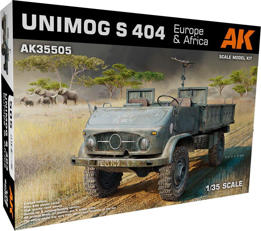 AK Interactive 1:35 Scale Unimog S 404 Europe & Africa