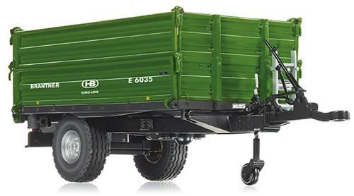 Wiking 1:32 Scale Brantner E 6035 Single Axle Threeside Tipp
