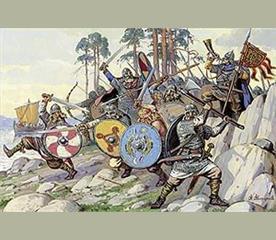 Zvesda Kits 1:72 Scale Vikings