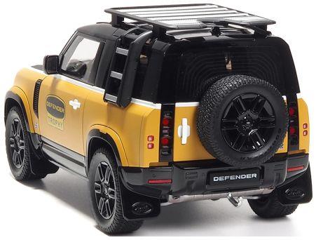 Almost Real 1:18 Scale Land Rover Defender 90 2023 Trophy Edition Yellow (Limited Edition 504pcs)