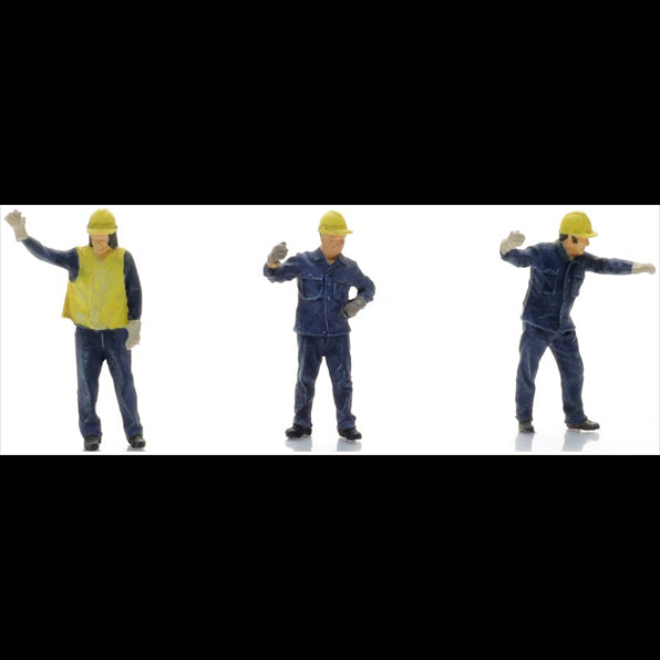 Artitec 1:87 Scale Locomotor Crew pre-1990 (3x) Ready-Made Figures