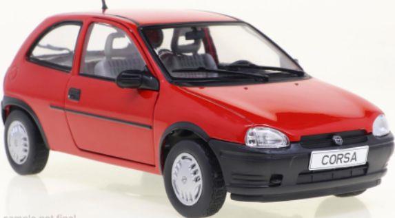Whitebox 1:24 Scale Opel Corsa B Red 1993
