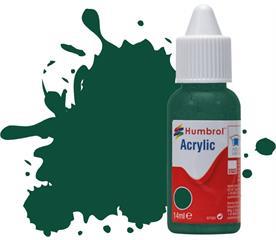 Humbrol 14ML  No 149 Dark Green   Matt