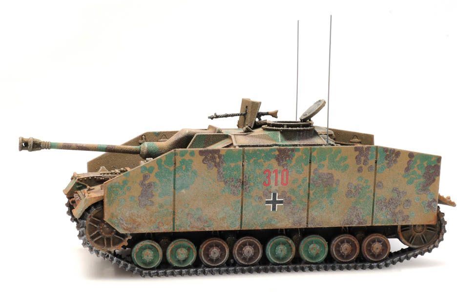 Artitec 1:87 Scale WM Stug IV Tarnung 1:87 Ready-Made, Painted