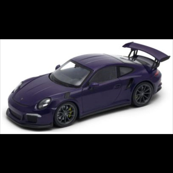Welly 1:24 Scale Porsche 911 (991) GT3 RS Purple 2015