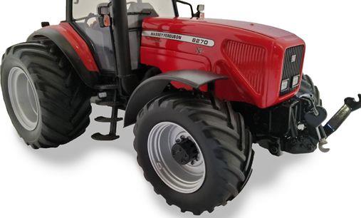 Universal Hobbies 1:32 Scale Massey Ferguson 8270 Xtra on Floatation Tyres UK/US Limited Edition 1000pcs