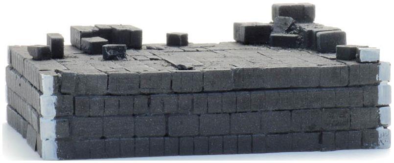 Artitec 1:87 Scale Stack of Briquettes Depot Broken Down Ready-Made, Painted
